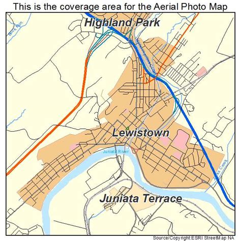 lewistown pa 17044|map of lewistown pa area.